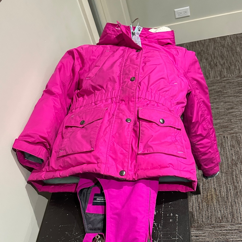 Lands End Warmest Rating Waterproof Ski Jacket and Pants